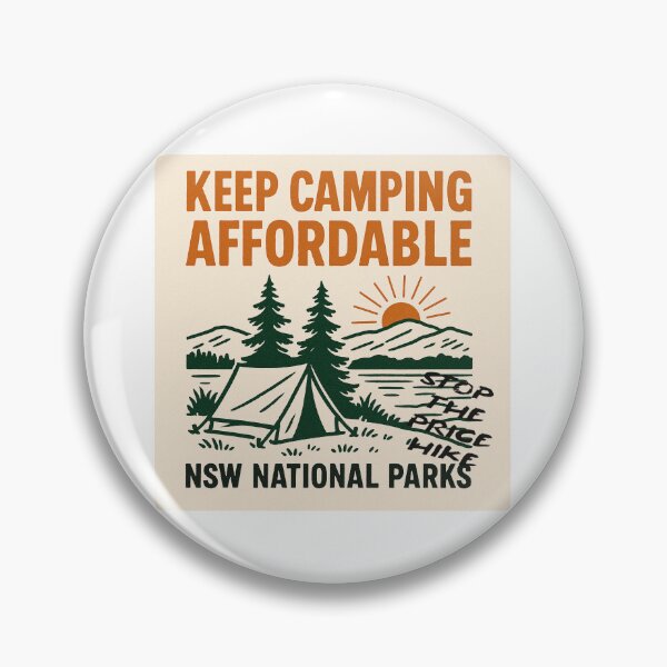 Item preview, KEEP CAMPING AFFORDABLE designed and sold by So Much 2 See.