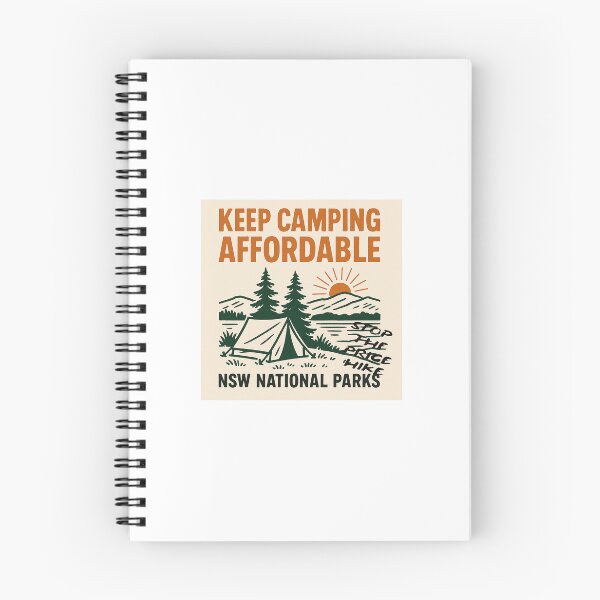 Item preview, KEEP CAMPING AFFORDABLE designed and sold by So Much 2 See.