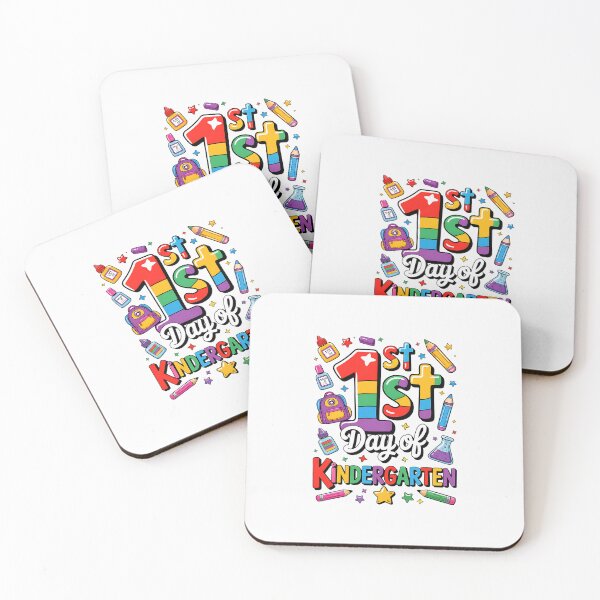 Item preview, 1st day of Kindergarten Back to School Student designed and sold by facegm.