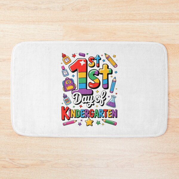 Item preview, 1st day of Kindergarten Back to School Student designed and sold by facegm.