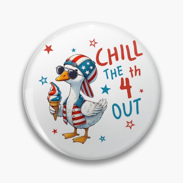 Item preview, Chill Goose 4th of July designed and sold by KaboomArtz.