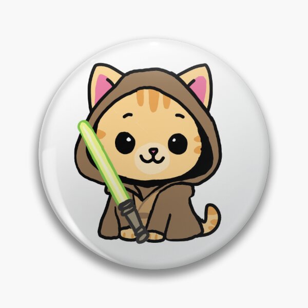Artikelvorschau, Jedi-Katze entworfen und verkauft von artsforsmarts.