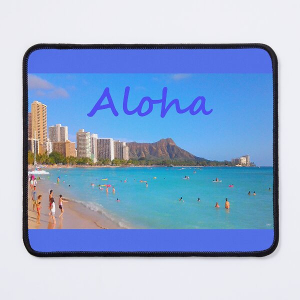 Item preview, Waikiki Bay Beach Day III designed and sold by R-F-B.