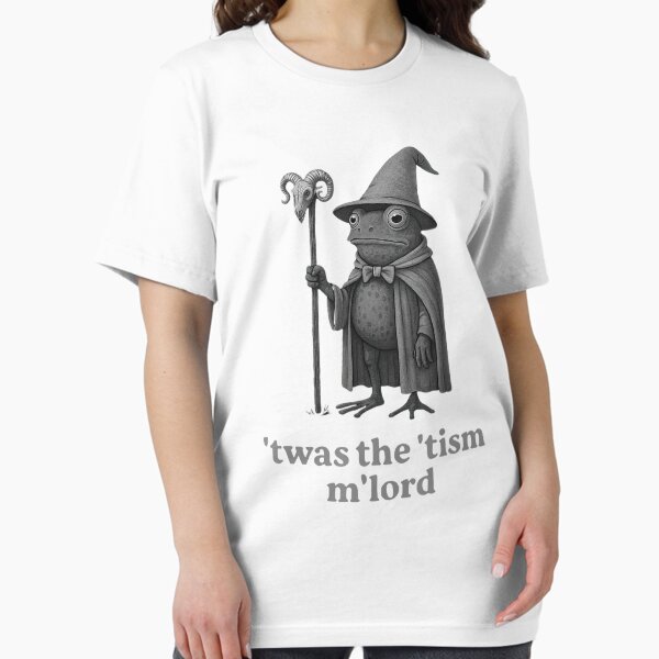 Item preview, Frog Wizard T'was The 'Tism M'lord Autism Awareness Meme designed and sold by Lunaralchemy.