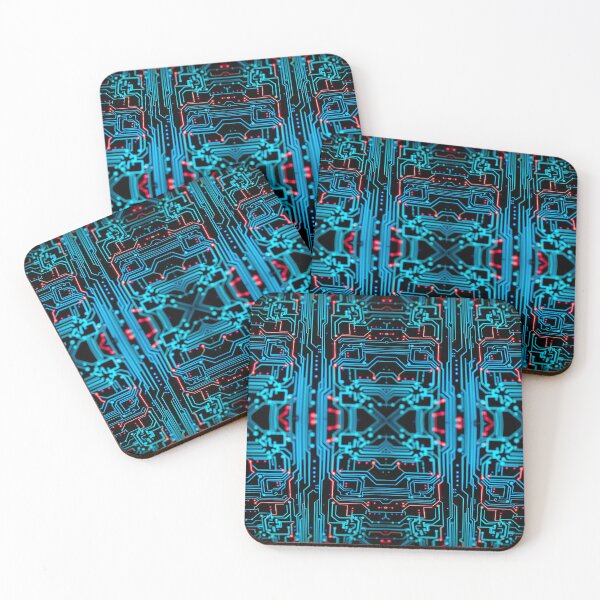 Item preview, Futuristic Blue Digital Artificial Intelligence Brains designed and sold by FestDrip.