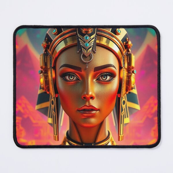 Item preview, Retrofuturistic Steampunk Egyptian Goddess designed and sold by VidyoeDesigns67.