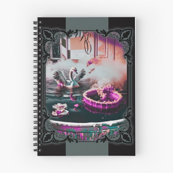 Item preview, The Water Remembers – Nightmares Spiral Notebook designed and sold by RadReverie.