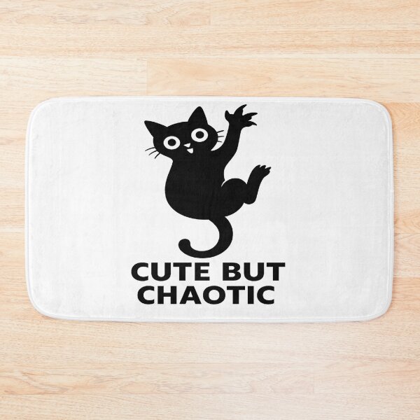 Item preview, Cute but Chaotic – Black Cat Energy designed and sold by TimeloopAU.