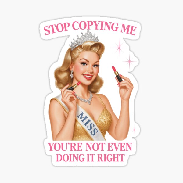 Item preview, Retro Pageant Queen Sass Funny designed and sold by Falkstando.