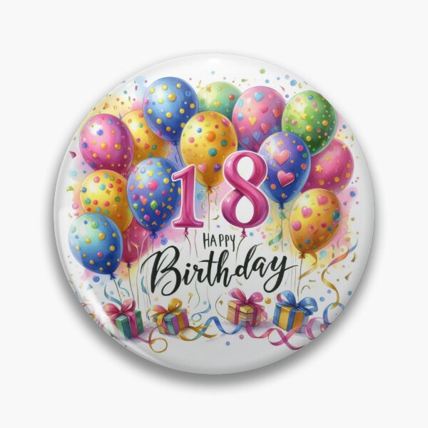 Artikelvorschau, Alles Gute zum 18. Geburtstag entworfen und verkauft von purplesensation.
