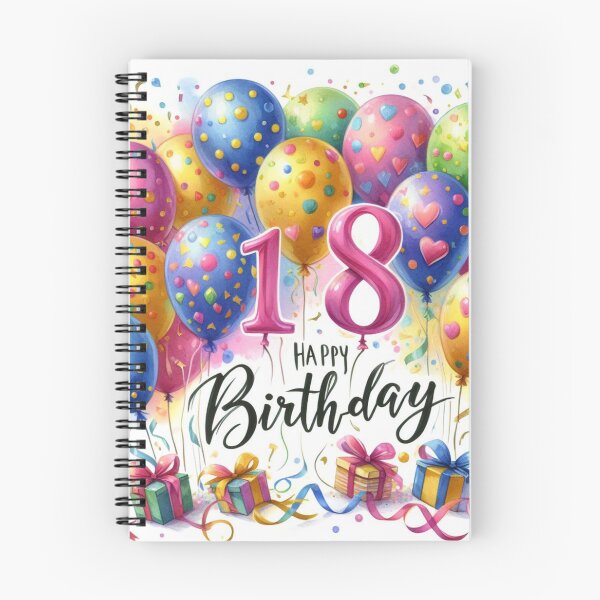 Item preview, Happy 18th Birthday designed and sold by purplesensation.