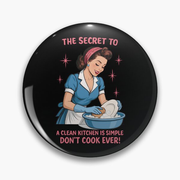 Item preview, Housewife Clean Kitchen Quote designed and sold by Falkstando.