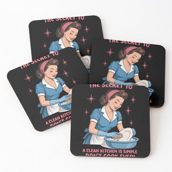 Item preview, Housewife Clean Kitchen Quote designed and sold by Falkstando.