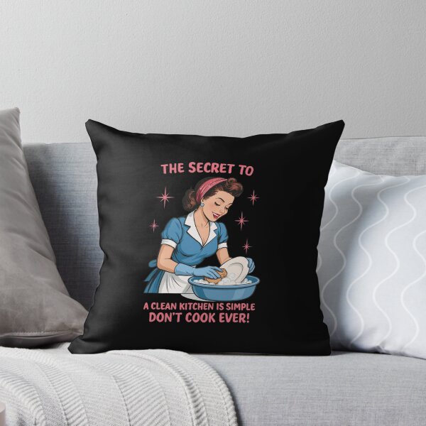 Item preview, Housewife Clean Kitchen Quote designed and sold by Falkstando.