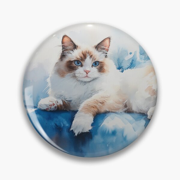 Item preview, Resting Ragdoll Cat designed and sold by laurashawart.