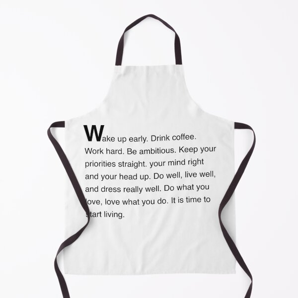 Item preview, Wake up early. Drink coffee. Work hard. designed and sold by corbrand.