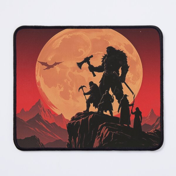Item preview, Roll for Glory – Epic DnD Adventure Poster designed and sold by DiceWay.