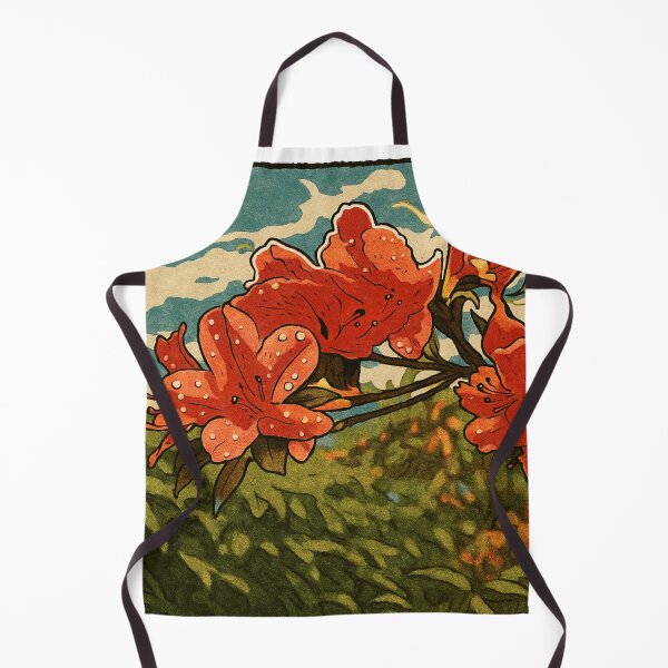 Item preview, Okinawan Azalea Bloom | Traditional Spring Flower Art - Peaceful Island Nature designed and sold by GEEEN.