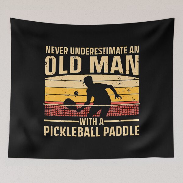 Item preview, Cool Pickleball Art For Men Grandpa Paddle Pickleball Player designed and sold by SteveAllentc.