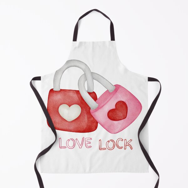 Item preview, Love Lock Art – Romantic Heart Padlocks designed and sold by nav2107.