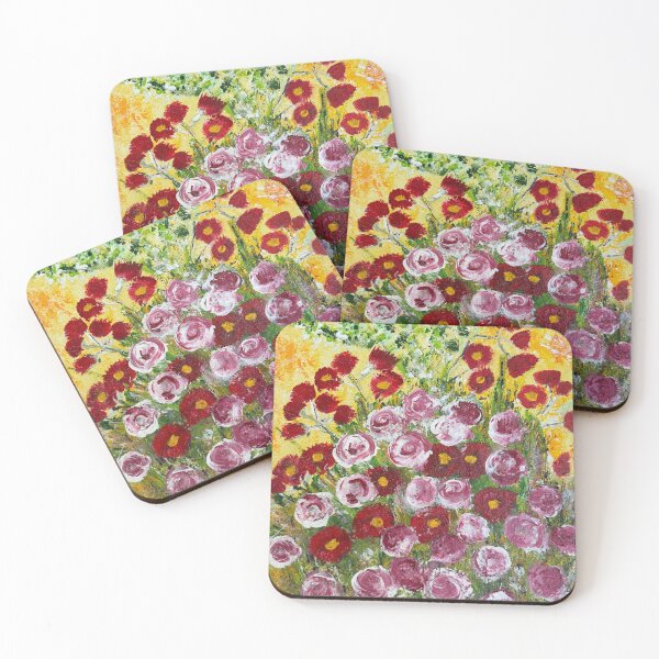 Item preview, Gum flowers and wild roses with foliage  designed and sold by Jacquie Beddows.