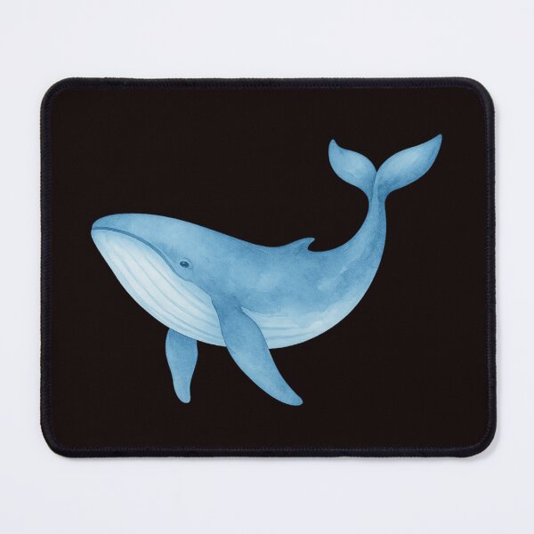 Item preview, Graceful Humpback – Watercolor Whale in Motion designed and sold by Tadeusz1.