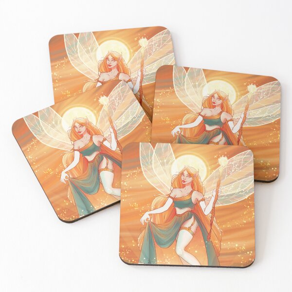 Item preview, Shimmering Sunset Fairy designed and sold by Cinderberry Designs.