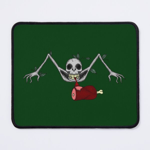 Item preview, Creepy Skeletal Forest Creature Eating Meat – Dark Surreal Horror Art designed and sold by TheWitchCoven.