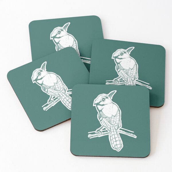Item preview, cute bird, sweet cartoon drawing, girly and childish  designed and sold by Half Mess.