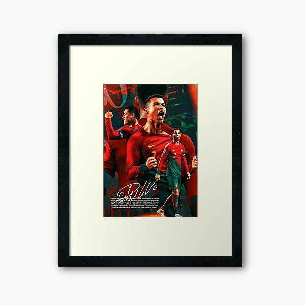 Vista previa del artículo con la obra «Cristiano Ronaldo», diseñado y vendido por wendyArtworks.