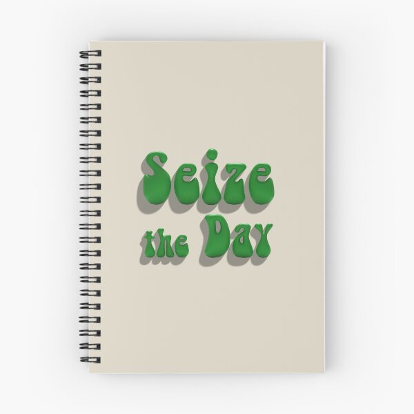 Item preview, 'Seize the Day' Vintage Typography designed and sold by trepiu.