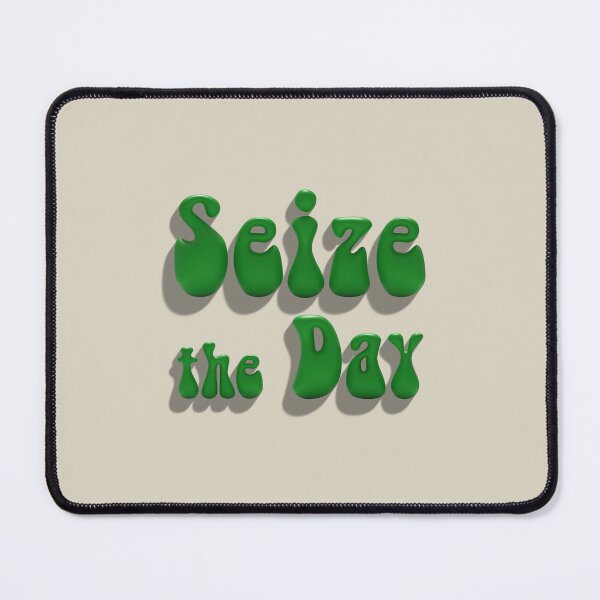 Item preview, 'Seize the Day' Vintage Typography designed and sold by trepiu.