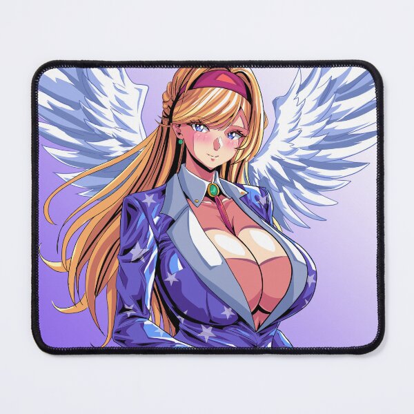 Artikelvorschau, Sexy blonde Oppai Waifu – Dekolleté & Minirock Ecchi Art entworfen und verkauft von AirForceTuan.