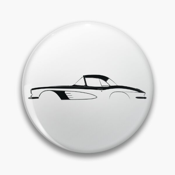 Item preview, Corvette C1-1961 Hardtop designed and sold by Car Silhouettes.