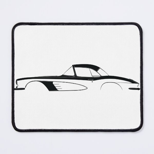 Item preview, Corvette C1-1961 Hardtop designed and sold by Car Silhouettes.
