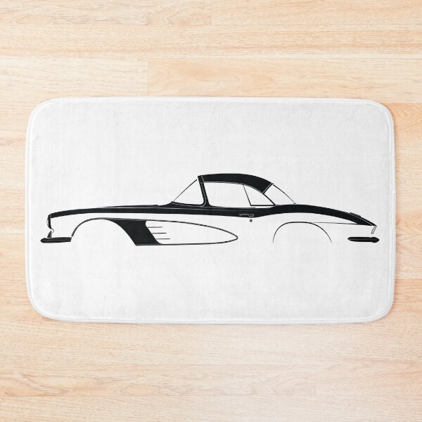 Item preview, Corvette C1-1961 Hardtop designed and sold by Car Silhouettes.