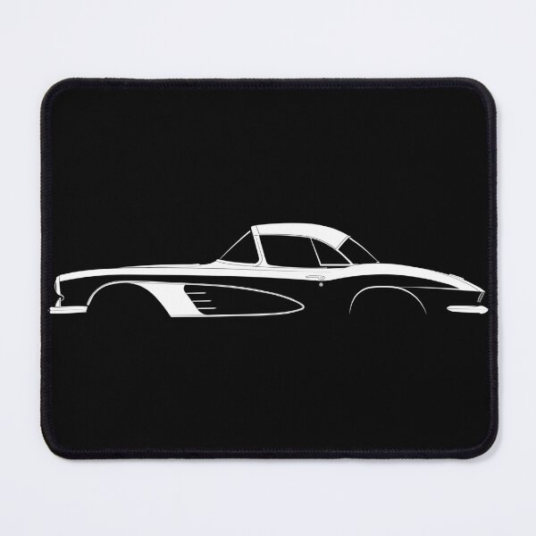 Item preview, Corvette C1-1961 Hardtop (White) designed and sold by Car Silhouettes.