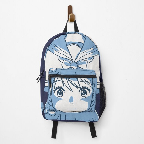 Item preview, Ghibli-Inspired Portrait – Japanese Schoolgirl Watching TV designed and sold by AirForceTuan.