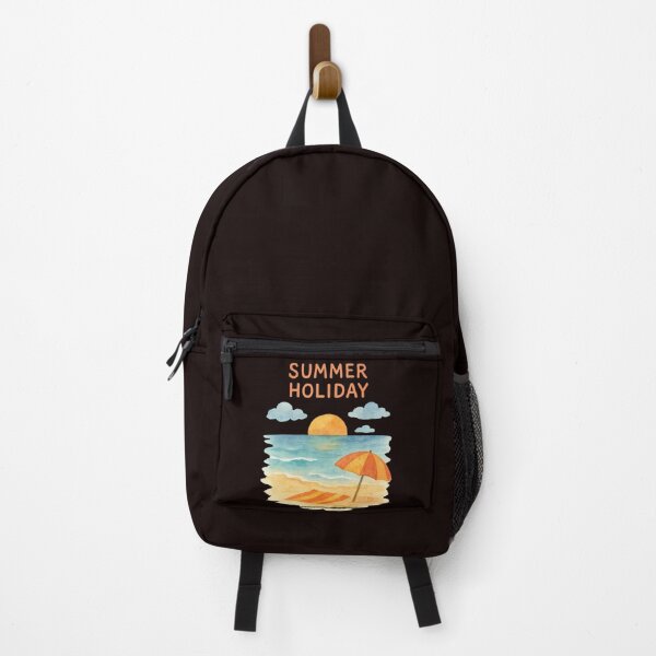 Item preview, Summer Bliss – Watercolor Beach Sunset Scene designed and sold by Tadeusz1.