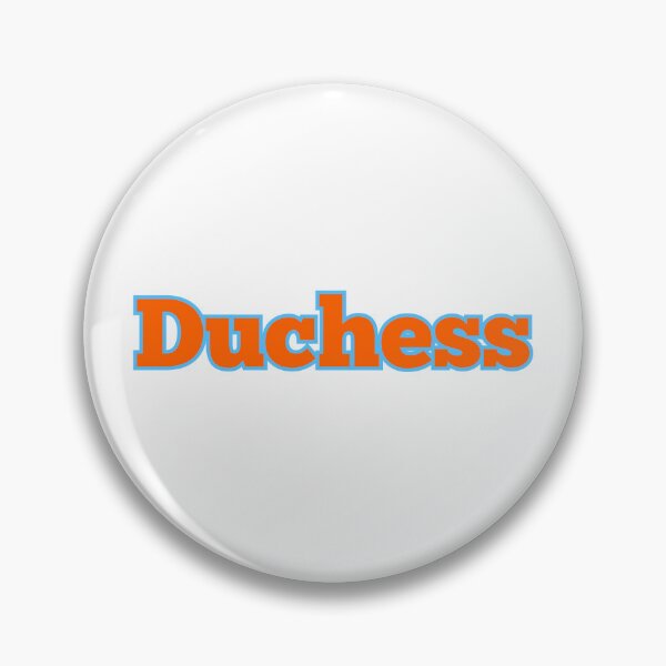 Item preview, Duchess (orange lettering with blue outline) designed and sold by EvaliHoney33.