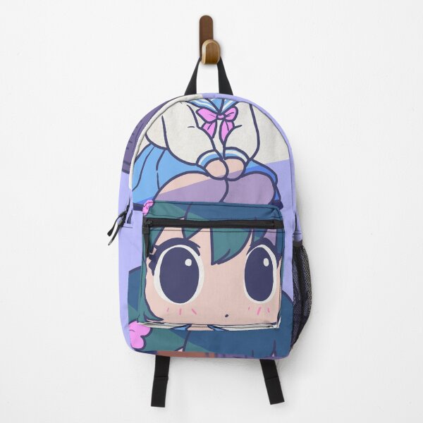 Item preview, Chibi Schoolgirl Watching TV – Cozy Anime Bedroom Scene designed and sold by AirForceTuan.