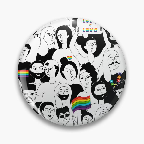 Item preview, Love Is Love – The Power of Pride in Unity designed and sold by PopLoom.