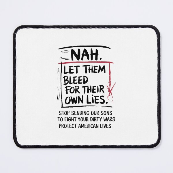 Item preview, Anti War, Patriot, USA, America, independence, funnyfits70, Humor, Funny, retro, vintage, funny quotes, animal humor, designed and sold by FunnyFits70.