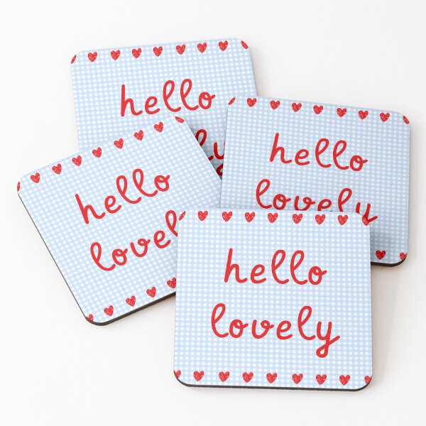 Item preview, Lovely Gingham 01. Hello Lovely designed and sold by mallardpark.