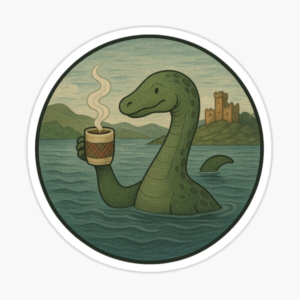 Item preview, Nessie's Ness-presso designed and sold by MythicTales.