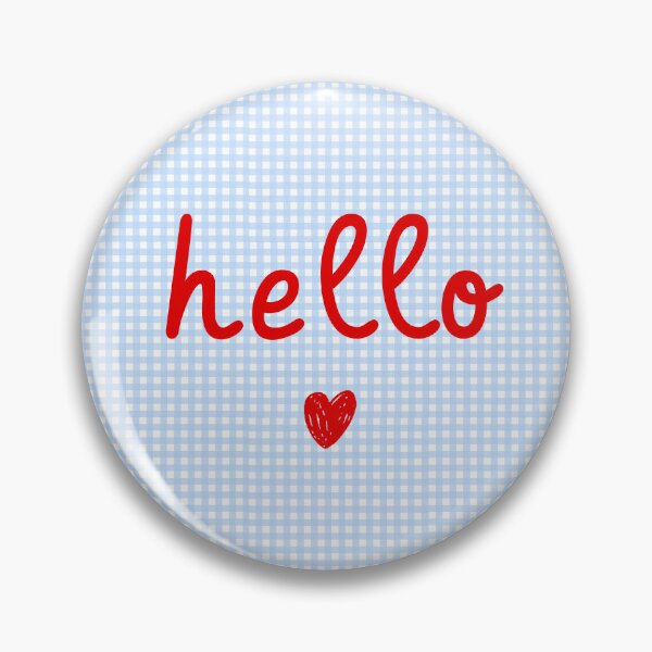 Item preview, Lovely Gingham 02. Hello designed and sold by mallardpark.