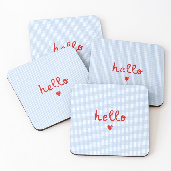 Item preview, Lovely Gingham 02. Hello designed and sold by mallardpark.