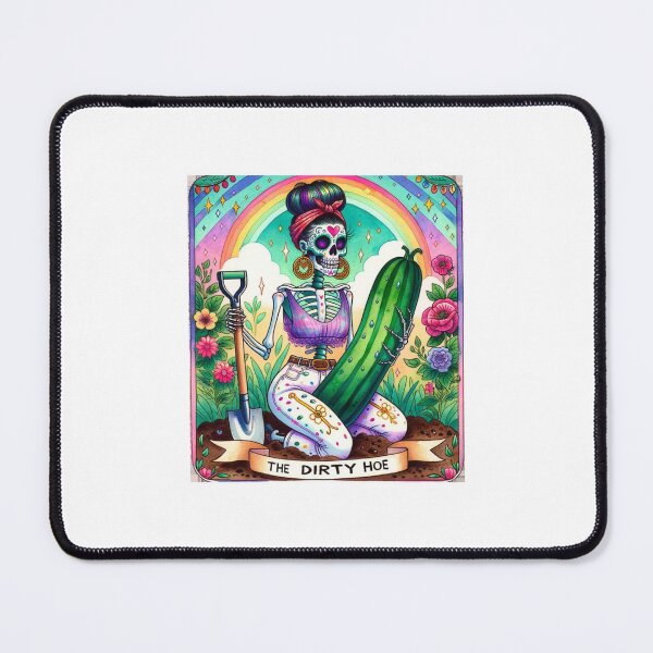 Item preview, Day of the dead farming hoe designed and sold by 91siccGraphix.