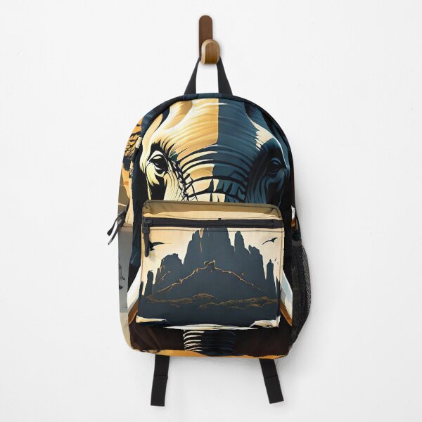 Item preview, An Elephant with Big Ears against a Backdrop of the African Savannah designed and sold by p3Rspectives.