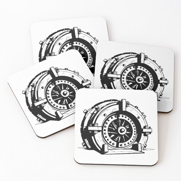 Item preview, Bank Vault Safe Coffer Security Cash Deposit Money Jewel designed and sold by inkoutninja.